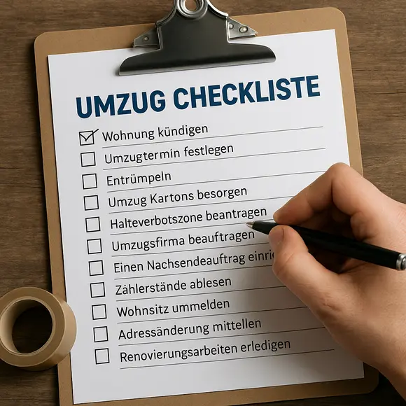 Checkliste Umzug Checkliste Umzug